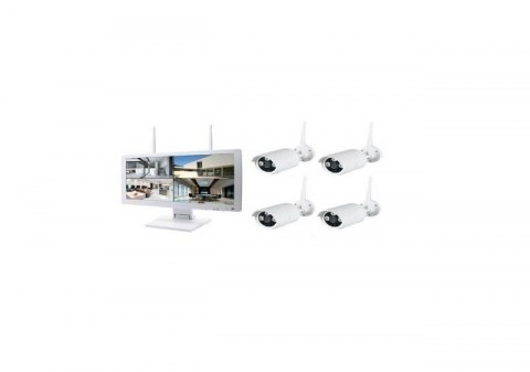 WINTECH-KIT DE VIGILÂNCIA 8CH COM 4 CÂMERA 500GB WI-FI OUTDOOR
